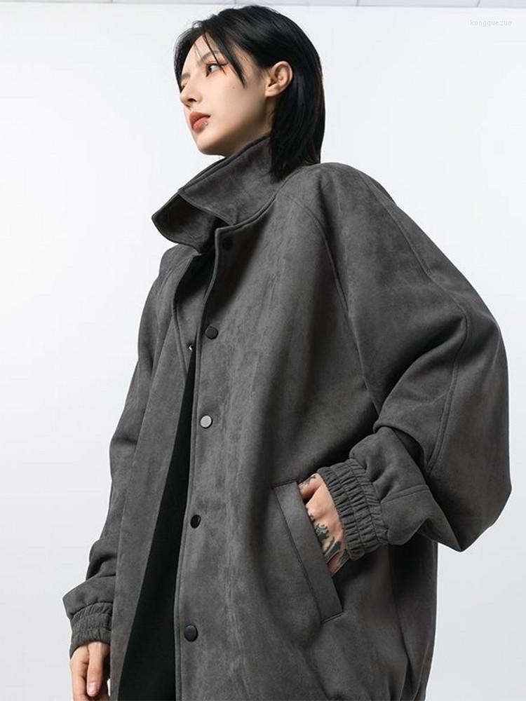 Women's Leather Suede Winter Jacket Women Korean Loose Thin Moto Female 2022 Autumn Fashion Streetwear Lady Outerwear Biker Coat, Gray
Women's Leather Suede Winter Jacket Women Korean Loose Thin Moto Female 2022 Autumn Fashion Streetwear Lady Outerwear Biker Coat, Gray