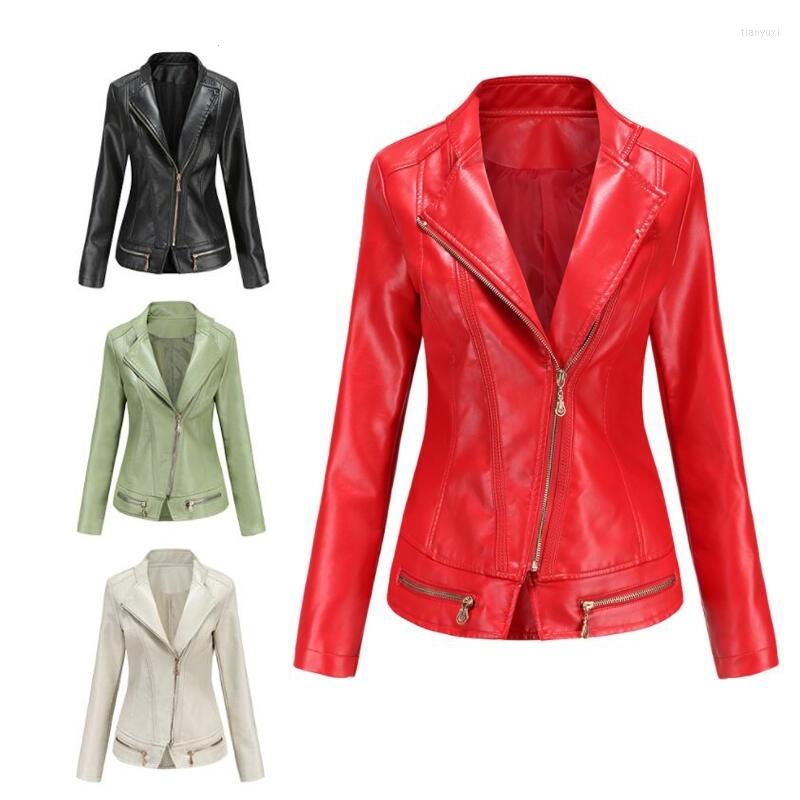 Women' Leather Fashion Ladies Streetwear Spring Autumn PU Jacket Women' Slim Motorcycle Jackets Female Large Size -4XL Coats, Beige
Women' Leather Fashion Ladies Streetwear Spring Autumn PU Jacket Women' Slim Motorcycle Jackets Female Large Size -4XL Coats, Beige