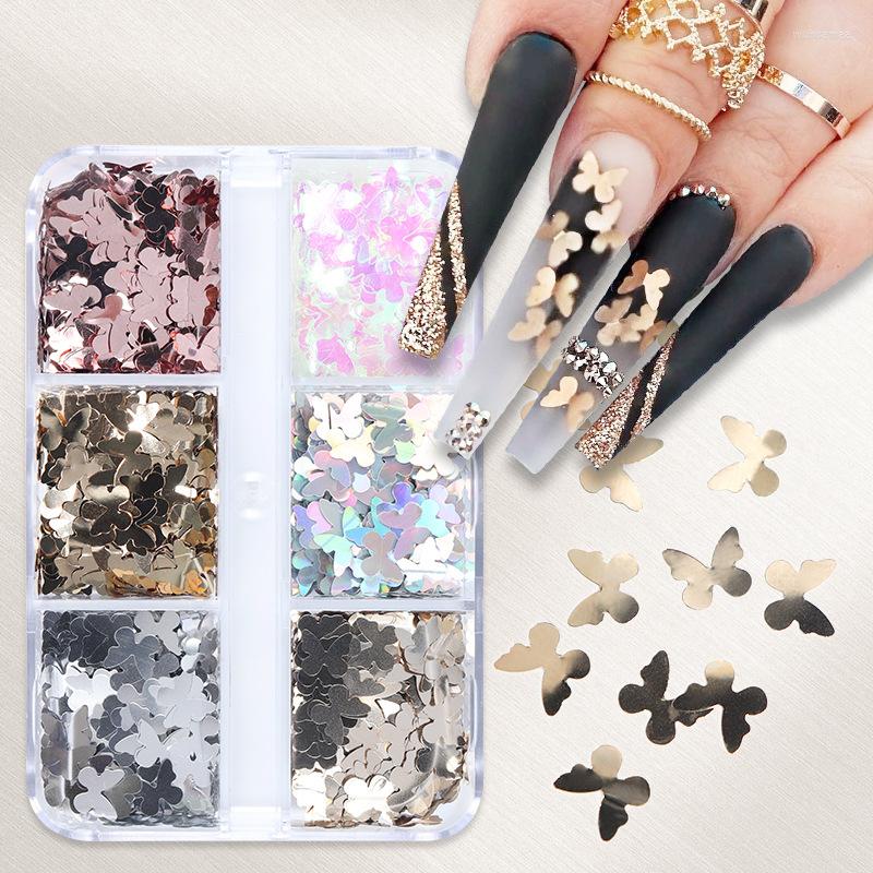 Nail Art Decorations 6mm Holographic Butterfly Flakes Glitter Sequins 3D Laser Charms Design Nails Decoration Manicure Accesorios
Nail Art Decorations 6mm Holographic Butterfly Flakes Glitter Sequins 3D Laser Charms Design Nails Decoration Manicure Accesorios