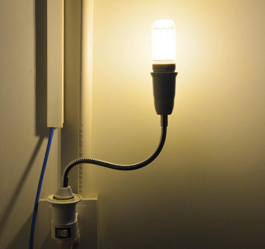 Base E27 to E27 Lamp Adapters 16CM 20CM 30CM 35CM 50CM 60CM Extension Light Holder Converters Hose lampholder