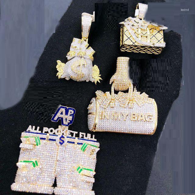 Choker Iced Out Punk Styles Initial Money In My Bag Hip Hop Men Pendant Necklace Micro Pave White Green CZ Bling Dollar Design
Choker Iced Out Punk Styles Initial Money In My Bag Hip Hop Men Pendant Necklace Micro Pave White Green CZ Bling Dollar Design