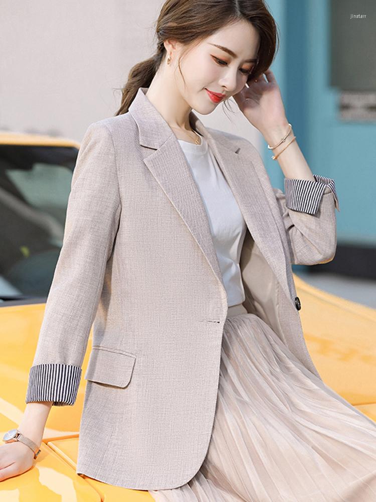 Women' Suits Soft And Comfortable Coat With Two Pockets For Women Contrast Sleeves Fashion Outwear Casual Jacket Keep Slim Blazer, Beige
Women' Suits Soft And Comfortable Coat With Two Pockets For Women Contrast Sleeves Fashion Outwear Casual Jacket Keep Slim Blazer, Beige