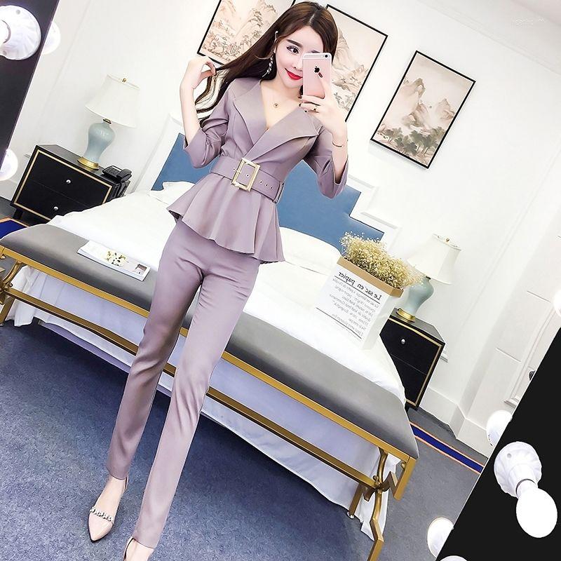 Women's Tracksuits Women 2022 Spring Autumn Turn-Down Collar Tops And Pencil Pants 2 Piece Set Female Elegant Office Wear Outfits Casual, Apricot
Women's Tracksuits Women 2022 Spring Autumn Turn-Down Collar Tops And Pencil Pants 2 Piece Set Female Elegant Office Wear Outfits Casual, Apricot