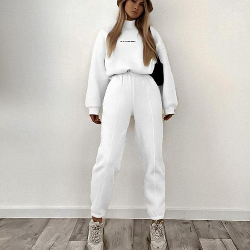 Women' Two Piece Pants Winter Fleece Casual Sweatshirt Suit Women Turtleneck Top Pullover Drawstring Tracksuit Autumn Letter Embroidery, 03 apricot
Women' Two Piece Pants Winter Fleece Casual Sweatshirt Suit Women Turtleneck Top Pullover Drawstring Tracksuit Autumn Letter Embroidery, 03 apricot
