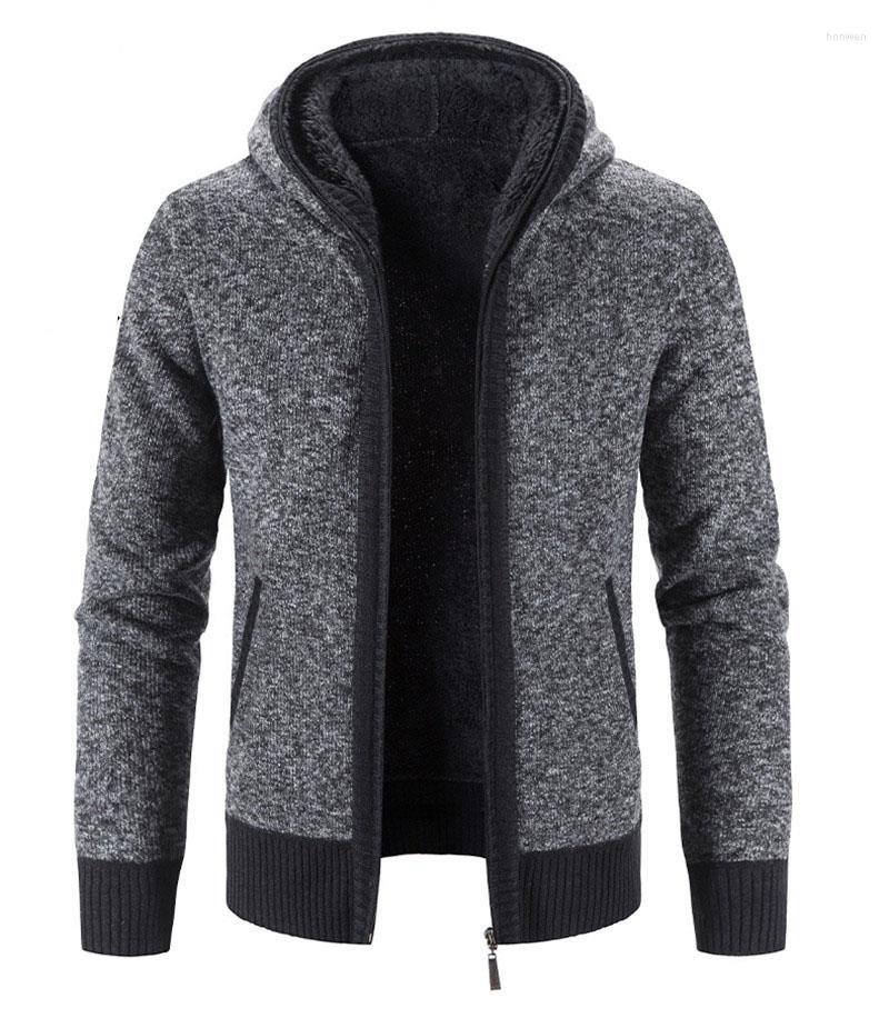 Men's Jackets Mens Shawl Collar Hooded Cardigan Brand Men Autumn Winter Thicken Warm Knit Sweater Jacket Zipper Knitted Sweaters XXXL, Dark gray
Men's Jackets Mens Shawl Collar Hooded Cardigan Brand Men Autumn Winter Thicken Warm Knit Sweater Jacket Zipper Knitted Sweaters XXXL, Dark gray