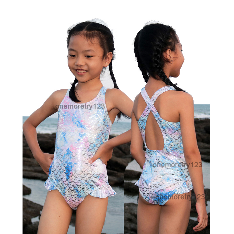 ins Girls One-Pieces Mermaid Swimsuit Ruffle Designer Suspender Beachwear 3-12T Cute Girl Glittering Bikinis Kids Summer Comfortable Swimwear, Multi-color
ins Girls One-Pieces Mermaid Swimsuit Ruffle Designer Suspender Beachwear 3-12T Cute Girl Glittering Bikinis Kids Summer Comfortable Swimwear, Multi-color