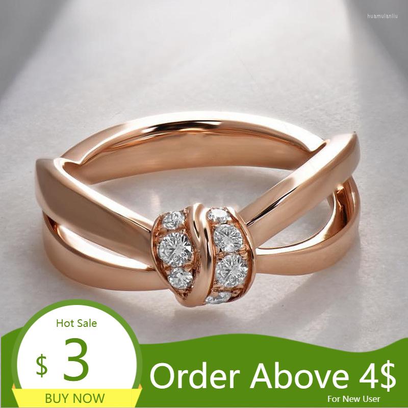 Wedding Rings Visisap Micro Insert Rose Gold Color For Woman Elegant Simple Temperament Gifts Girls High Quality Jewelry F134
Wedding Rings Visisap Micro Insert Rose Gold Color For Woman Elegant Simple Temperament Gifts Girls High Quality Jewelry F134