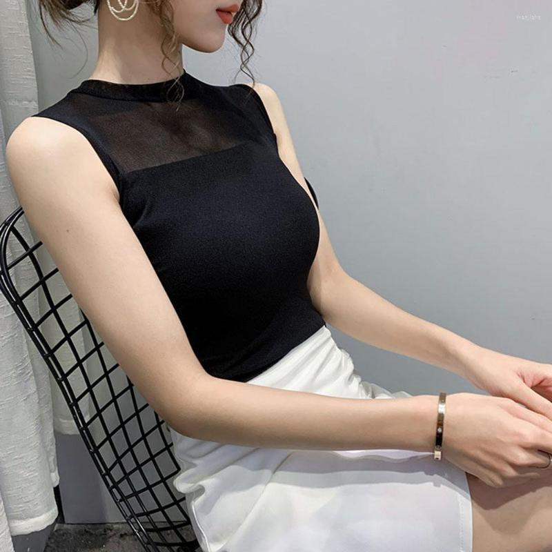 Women's Tanks Sexy Tank Tops Women Sleeveless Vest Female Elasticity Solid Slim Pullover 2022 Summer Bottoming, Black
Women's Tanks Sexy Tank Tops Women Sleeveless Vest Female Elasticity Solid Slim Pullover 2022 Summer Bottoming, Black