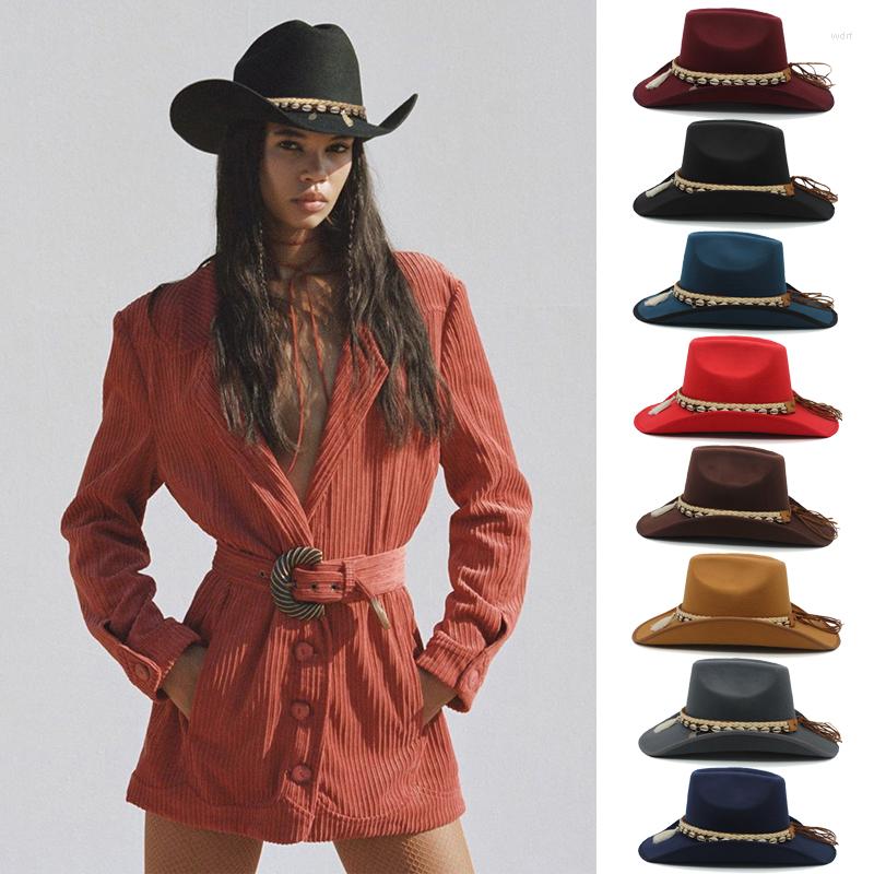 Berets Men Women Woolen Western Cowboy Hats Wide Brim Sunhats Party Travel Sombrero Outdoor Caps Classical Retro US Size 7 1/4 UK L, Dark green
Berets Men Women Woolen Western Cowboy Hats Wide Brim Sunhats Party Travel Sombrero Outdoor Caps Classical Retro US Size 7 1/4 UK L, Dark green