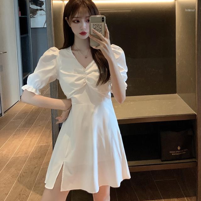 Casual Dresses Women Women' V-neck Split Dress Spring 2022 Vestido De Mujer Femme Robe, Black
Casual Dresses Women Women' V-neck Split Dress Spring 2022 Vestido De Mujer Femme Robe, Black