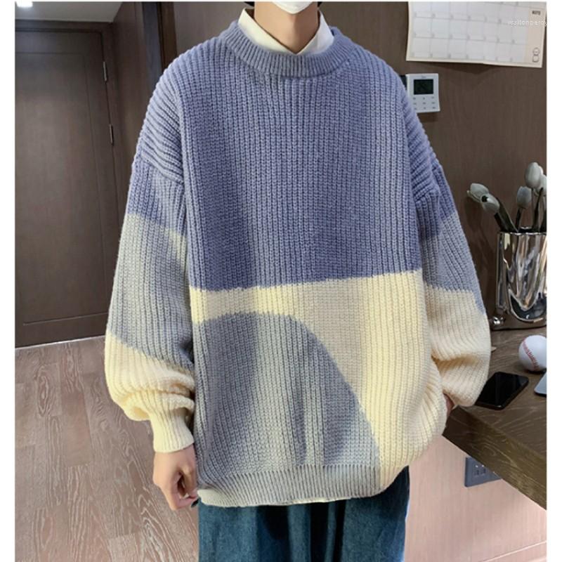 Men's Sweaters Autumn And Winter Korean Version Contrast Color Round Neck Sweater Men's Fashion High Street Loose Design Knitted Top, Black
Men's Sweaters Autumn And Winter Korean Version Contrast Color Round Neck Sweater Men's Fashion High Street Loose Design Knitted Top, Black