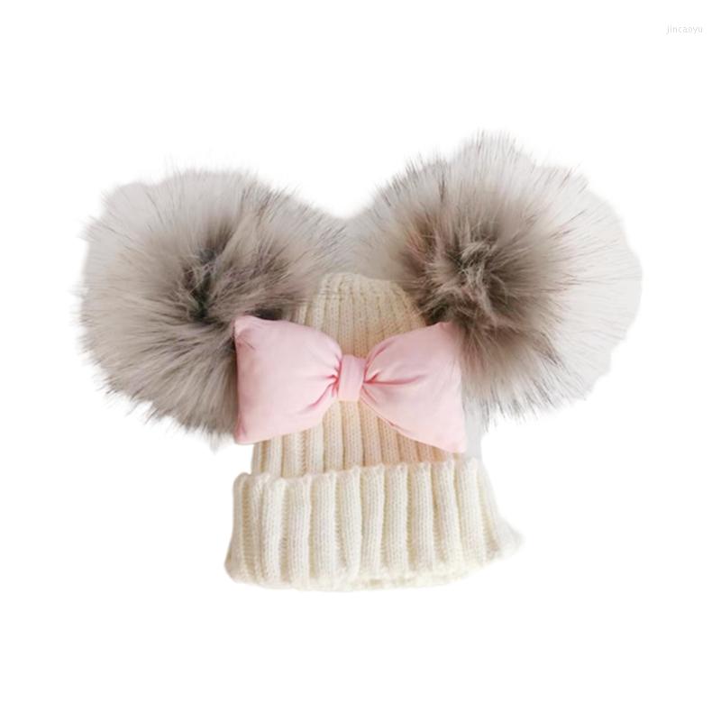 Hair Accessories Born Winter Toddler Baby Kids Bow Tie Butterfly Knot Melamed Hat Cap Beanie With 2 Pom Poms Ears For Boys And Girls Props, White 4
Hair Accessories Born Winter Toddler Baby Kids Bow Tie Butterfly Knot Melamed Hat Cap Beanie With 2 Pom Poms Ears For Boys And Girls Props, White 4
