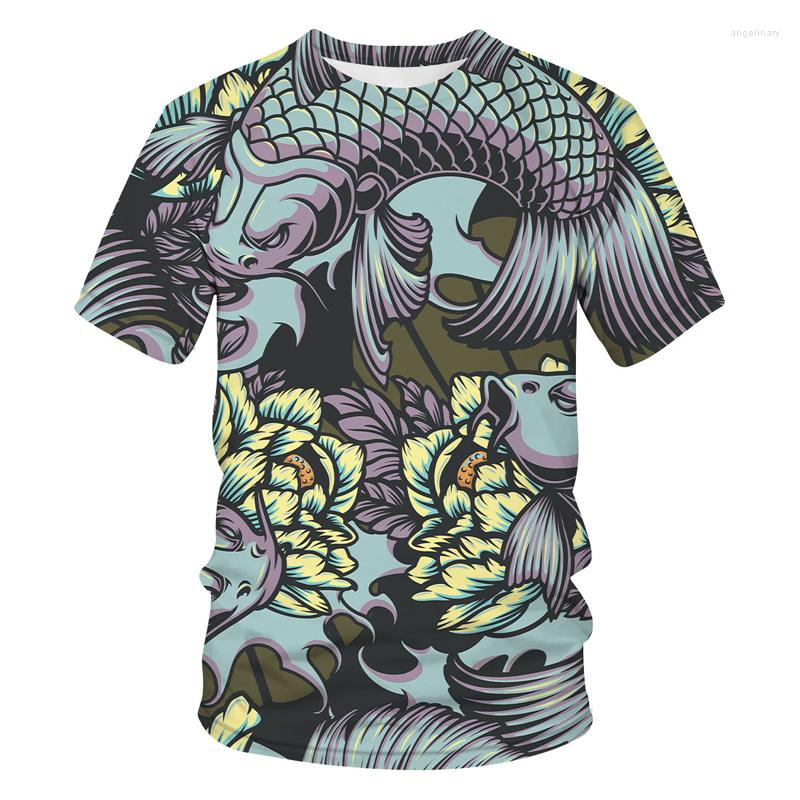 Men's T Shirts 3d Cartoon -Shirt Koi Tshirts Men Women Children Short Sleeve Cool Tees Fashion Casual Summer Boy Girl Kids Streetwear Tops, Cbt-3114
Men's T Shirts 3d Cartoon -Shirt Koi Tshirts Men Women Children Short Sleeve Cool Tees Fashion Casual Summer Boy Girl Kids Streetwear Tops, Cbt-3114