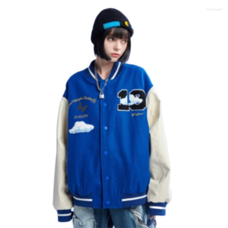 Women's Jackets 2022 Spring And Autumn Fashion Ladies Baseball Uniforms Printed Wool Jacket Women's Tops, Black
Women's Jackets 2022 Spring And Autumn Fashion Ladies Baseball Uniforms Printed Wool Jacket Women's Tops, Black