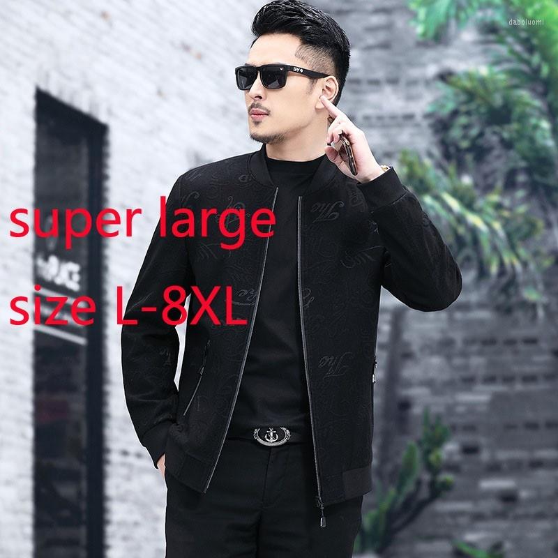 Men's Jackets Autumn Suepr Large Spring Arrival Fashion Men Oversize Casual Baseball Collar Printed Jacket Plus Size -3XL4XL5XL6XL7XL8XL, 8822 black
Men's Jackets Autumn Suepr Large Spring Arrival Fashion Men Oversize Casual Baseball Collar Printed Jacket Plus Size -3XL4XL5XL6XL7XL8XL, 8822 black