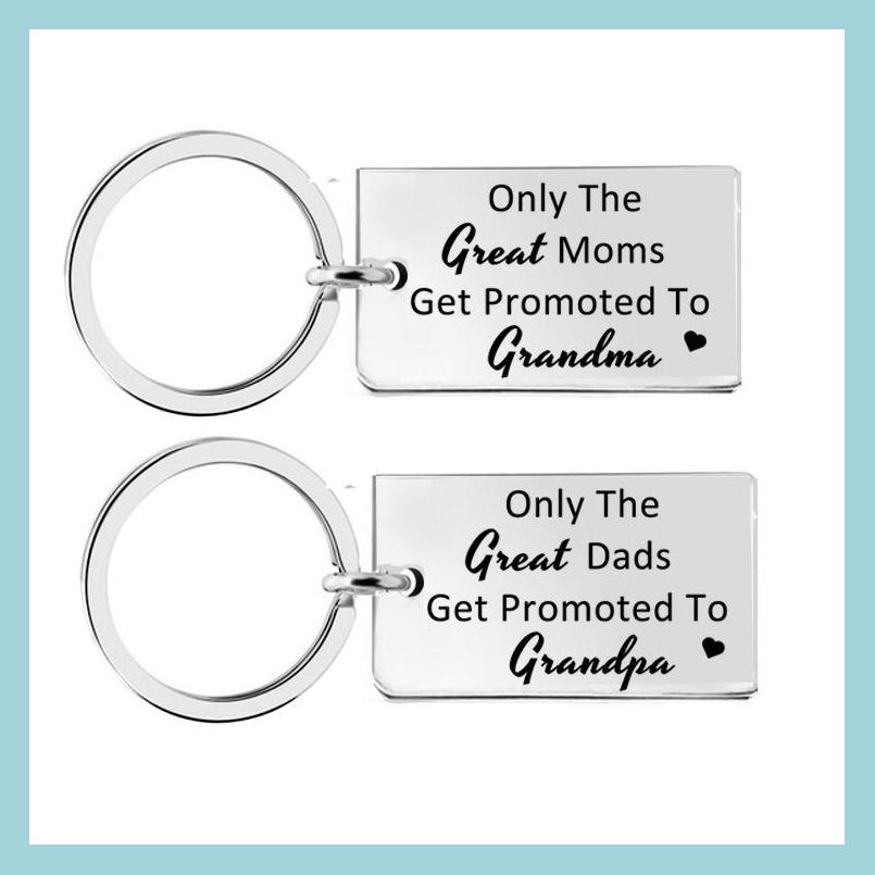 Key Rings Only The Great Moms Grandpa Grandma Metal Letter Key Chain Rings For Men Women Car Keys Ring Pendant Thank You Mothers Day Dhsr2
Key Rings Only The Great Moms Grandpa Grandma Metal Letter Key Chain Rings For Men Women Car Keys Ring Pendant Thank You Mothers Day Dhsr2