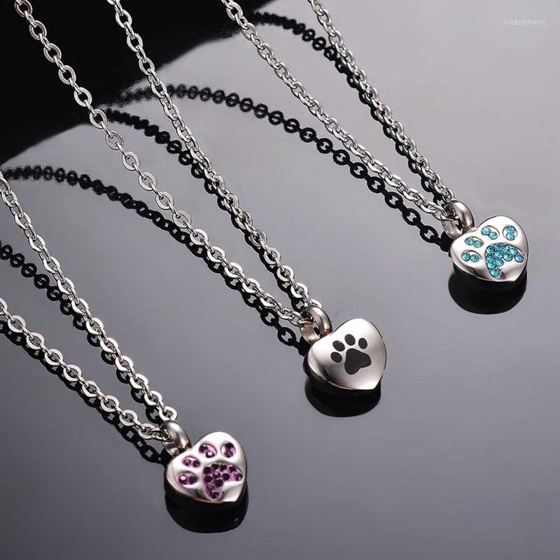 Chains High Quality Stainless Steel Rhinestone Pet Cremation Ash Urn Necklace Heart Pendant For Memorial Jewelry
Chains High Quality Stainless Steel Rhinestone Pet Cremation Ash Urn Necklace Heart Pendant For Memorial Jewelry