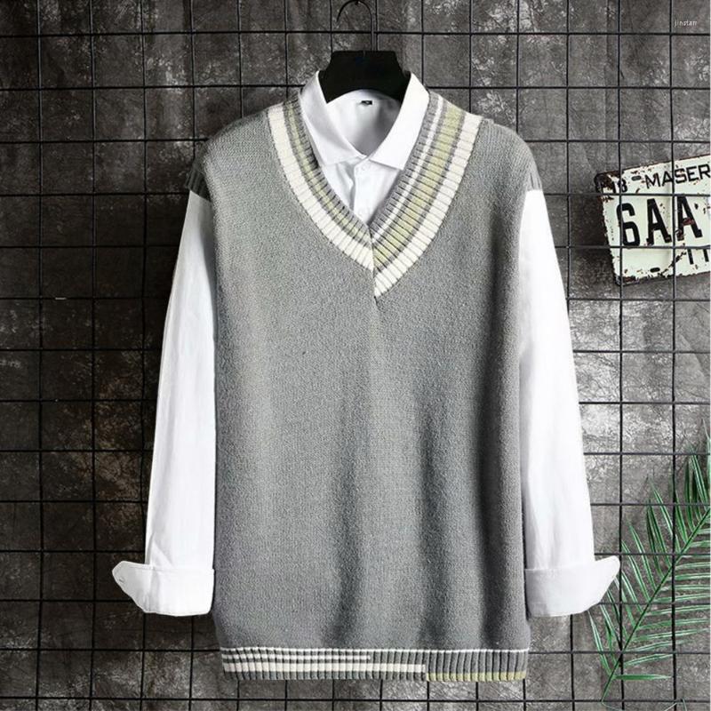 Men's Vests Trendy Winter Sweater Streetwear Cold-proof Knitting Anti-pilling Men Vest, Black
Men's Vests Trendy Winter Sweater Streetwear Cold-proof Knitting Anti-pilling Men Vest, Black