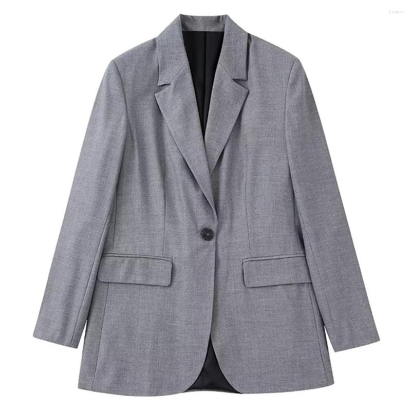 Women's Suits Jenny&Dave 2022 England Style Vintage Loose Grey Color Fashion Blazers Casual Jacket, Gray
Women's Suits Jenny&Dave 2022 England Style Vintage Loose Grey Color Fashion Blazers Casual Jacket, Gray