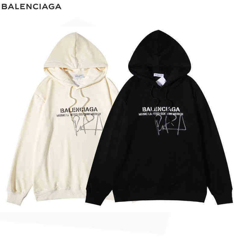 Top Quality Balencaigass Fashion Hoodies 2022 Designer Paris Family Signature Printed Casual Versatile Hooded Couple Sweater Men Women, Black
Top Quality Balencaigass Fashion Hoodies 2022 Designer Paris Family Signature Printed Casual Versatile Hooded Couple Sweater Men Women, Black