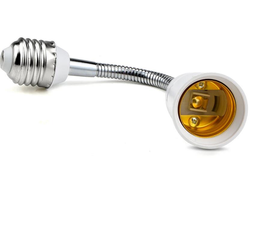 Base E27 to E27 Lamp Adapters 16CM 20CM 30CM 35CM 50CM 60CM Extension Light Holder Converters Hose lampholder