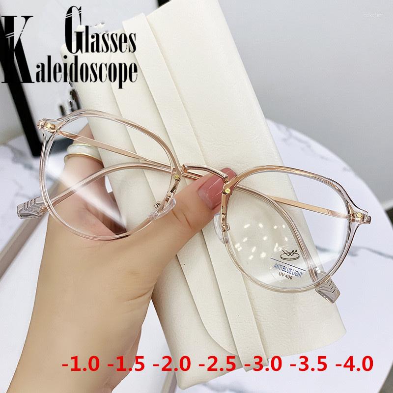 Sunglasses Anti Blue Light Finished Myopia Glasses Men Women Vintage Round Prescription Shortsighted Eyegalsses Diopter -1.0 1.5 2.0 2.5 3
Sunglasses Anti Blue Light Finished Myopia Glasses Men Women Vintage Round Prescription Shortsighted Eyegalsses Diopter -1.0 1.5 2.0 2.5 3