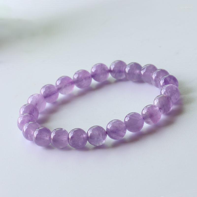 Strand Wholesale Lavender Purple Natural Crystal Bracelet Round Bead Hand String Lucky Fresh For Women Fashion Jewelry
Strand Wholesale Lavender Purple Natural Crystal Bracelet Round Bead Hand String Lucky Fresh For Women Fashion Jewelry