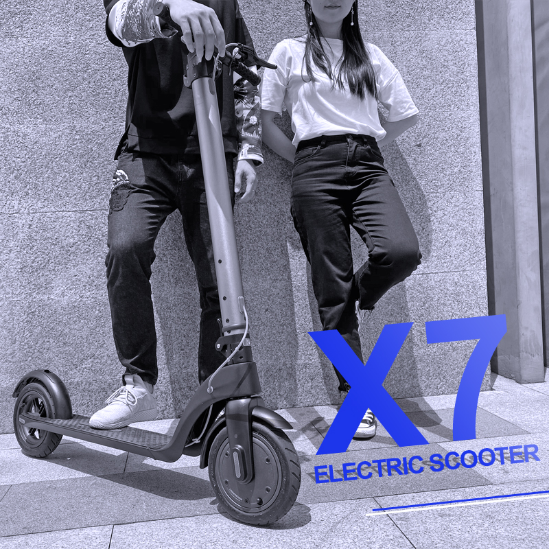 

Electric Bicycle X7 Aluminium Magnesium Alloy Limited Edition Silver Outdoor Foldable Electric Scooter