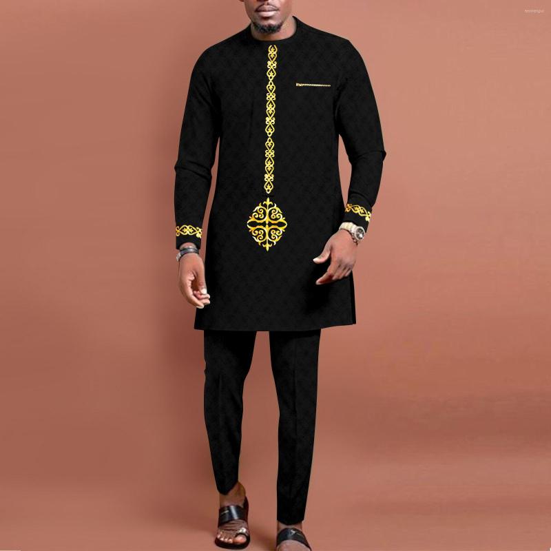 Men's Tracksuits APTX African Agbada Nigeria For Men 2 Pieces Casual Set Long Sleeves Top Full Length Pants Polyester TA2216134, 3-1
Men's Tracksuits APTX African Agbada Nigeria For Men 2 Pieces Casual Set Long Sleeves Top Full Length Pants Polyester TA2216134, 3-1