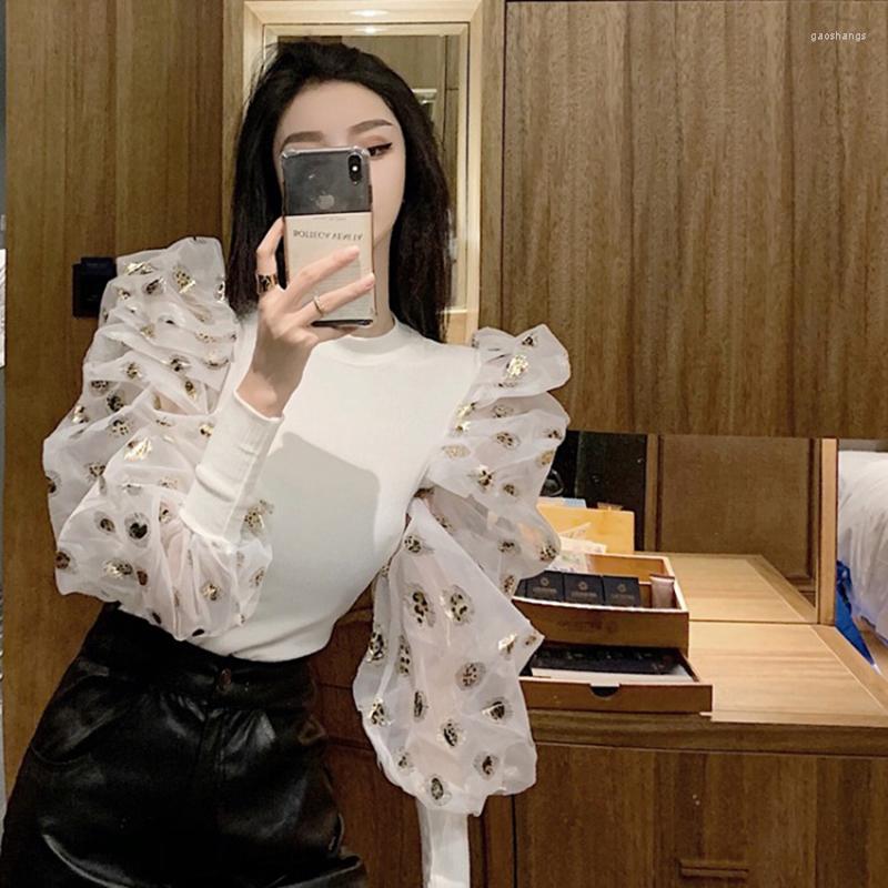 Women's Blouses 2022 Vintage Blouse Women Elegant Spring Autumn Korean Chic Knitted Long Sleeve Bright Silk Short Shirt Top Sexy Blusas, Black
Women's Blouses 2022 Vintage Blouse Women Elegant Spring Autumn Korean Chic Knitted Long Sleeve Bright Silk Short Shirt Top Sexy Blusas, Black