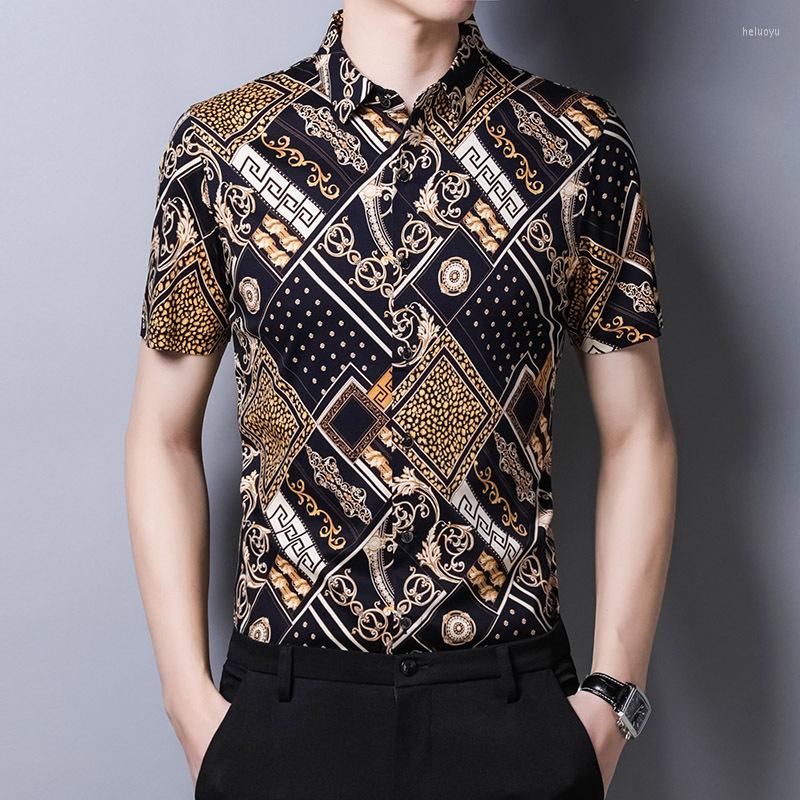 Men's Casual Shirts C-3157 Exquisite 3d Digital Printing Luxury Short-sleeved Shirt Summer Quality Mercerized Cotton Icy Smooth Men -XXXL, Picture shown
Men's Casual Shirts C-3157 Exquisite 3d Digital Printing Luxury Short-sleeved Shirt Summer Quality Mercerized Cotton Icy Smooth Men -XXXL, Picture shown