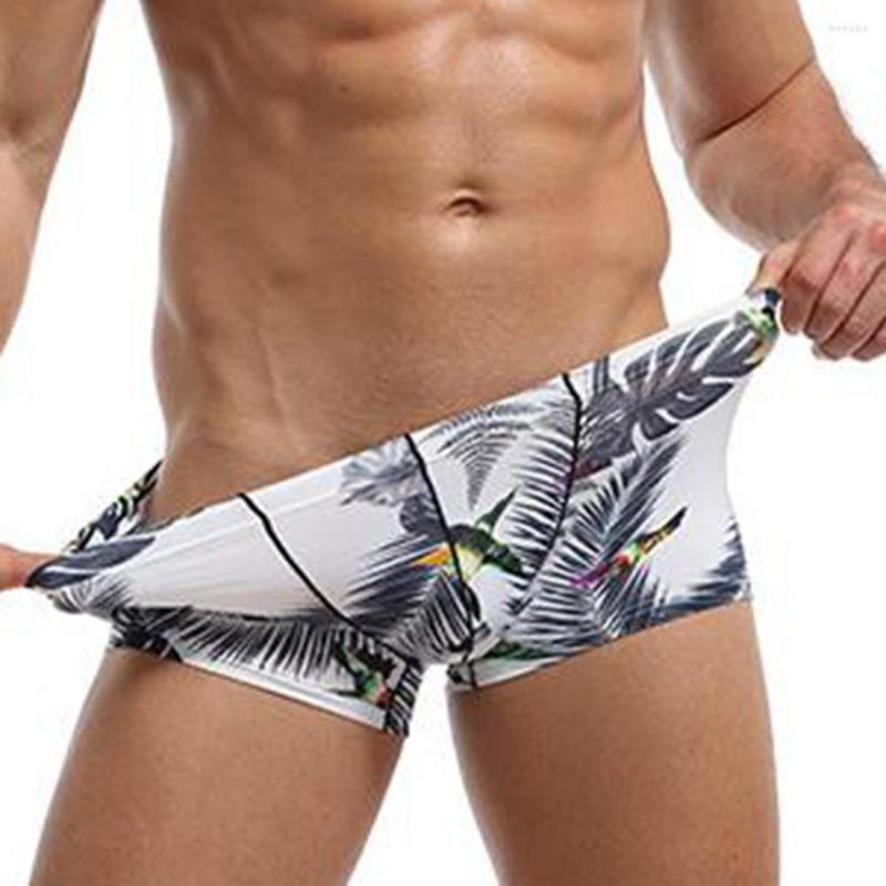 Underpants Ice Silk Men's Sexy Underwear Boxer Briefs Shorts Personality Boy Sports Panties Bulge Pouch, Flowers
Underpants Ice Silk Men's Sexy Underwear Boxer Briefs Shorts Personality Boy Sports Panties Bulge Pouch, Flowers