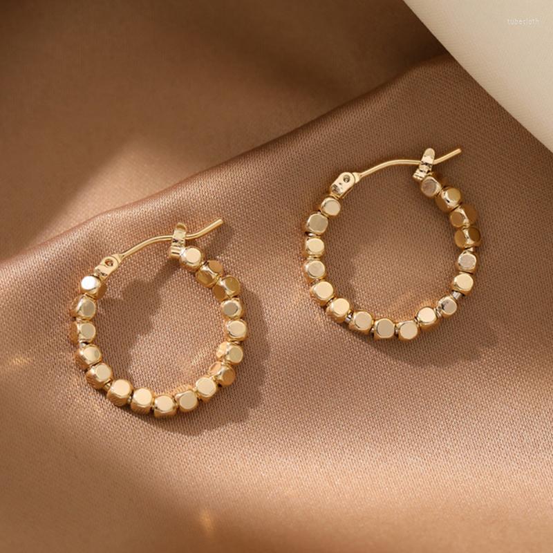 Dangle Earrings Gold Color Metal Square Ball Hoop Korean Style Hollow Out Statement For Women Fashion Party Jewelry
Dangle Earrings Gold Color Metal Square Ball Hoop Korean Style Hollow Out Statement For Women Fashion Party Jewelry