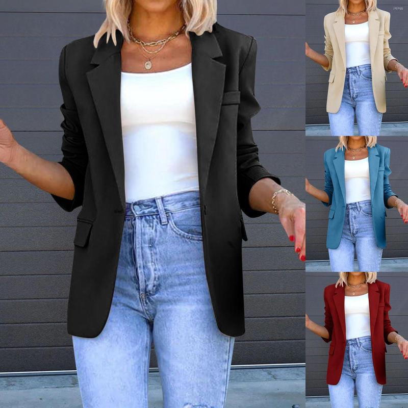 Two Piece Dress Womens Casual Blazer Solid Color Suit Collar Long Sleeve Loose Jackets, Black
Two Piece Dress Womens Casual Blazer Solid Color Suit Collar Long Sleeve Loose Jackets, Black