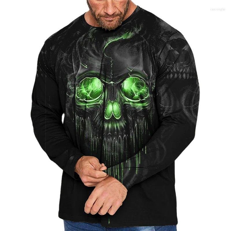 Men' T Shirts Vintage Skull Shirt Men 3d Gothic Horror Print Hip Hop Cotton Long Sleeve T-shirts Casual Fashion Tops Tees Oversized, Cxkl-221101-10
Men' T Shirts Vintage Skull Shirt Men 3d Gothic Horror Print Hip Hop Cotton Long Sleeve T-shirts Casual Fashion Tops Tees Oversized, Cxkl-221101-10