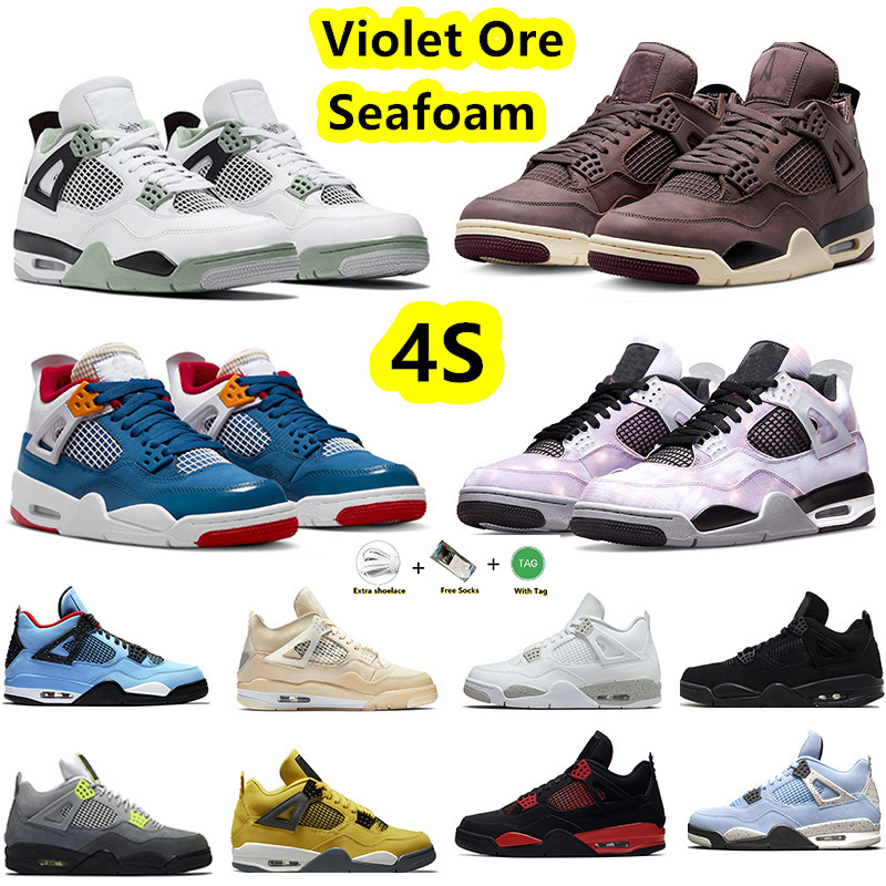 Jumpman 4 4s basketball shoes for men women 4s Violet Oremens Seafoam Black Canvas University Blue White Messy Room Zen Master Midnight, #33
Jumpman 4 4s basketball shoes for men women 4s Violet Oremens Seafoam Black Canvas University Blue White Messy Room Zen Master Midnight, #33