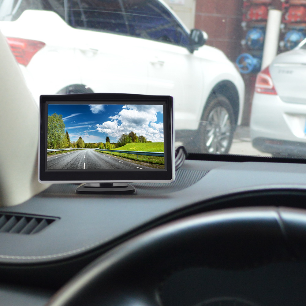 4.3 Inch Monitor Car Video Screen TFT LCD Color Display for DVR TV Parking Rear View Camera