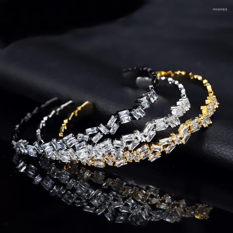 Link Bracelets Brazil Brazalete 3 Colors Open Bracelet Trendy Zirconia Jewelry Silver Color CZ Crystal Female Bangles For Women
Link Bracelets Brazil Brazalete 3 Colors Open Bracelet Trendy Zirconia Jewelry Silver Color CZ Crystal Female Bangles For Women