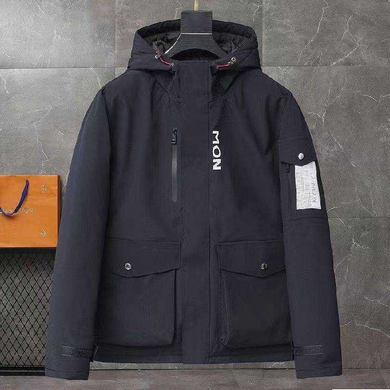 Fashion Brand Designer High Quality Down Jackets Monclair Winter Letter Printed Warm Men's Casual Hooded Coat Black
Fashion Brand Designer High Quality Down Jackets Monclair Winter Letter Printed Warm Men's Casual Hooded Coat Black