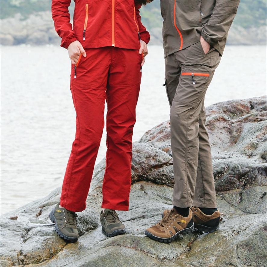 Summer Outdoor Sports Quick Dry Men Camping Fishing Trekking Hiking Pants Women Breathable Removable Waterproof Pant C19041201254F