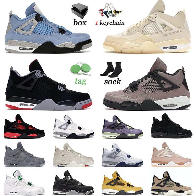 4 4s Sail Violet Ore Mens Basketball Shoes Sneakers Midnight Navy Cool Grey Patent Starfish University Blue Oreo Bred Black Cat Dark Mocha women Sports Trainers, Separate colours
4 4s Sail Violet Ore Mens Basketball Shoes Sneakers Midnight Navy Cool Grey Patent Starfish University Blue Oreo Bred Black Cat Dark Mocha women Sports Trainers, Separate colours