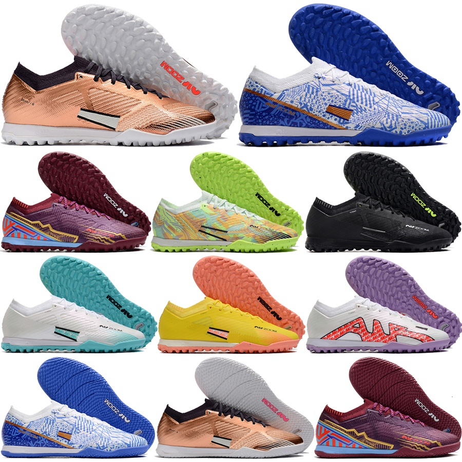 Send With Bag Football Boots Zoom Mercurial Vapores 15 Elite IC TF ACC Superfly CR7 Futsal Soccer Cleats Mbappe Ronaldo Leather Training Indoor Turf Football Shoes, Ic 8
Send With Bag Football Boots Zoom Mercurial Vapores 15 Elite IC TF ACC Superfly CR7 Futsal Soccer Cleats Mbappe Ronaldo Leather Training Indoor Turf Football Shoes, Ic 8