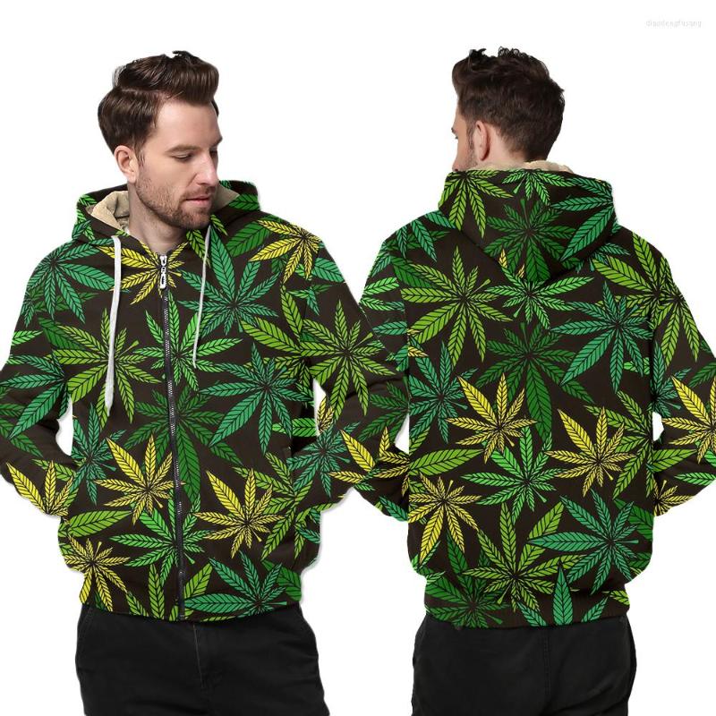 Men' Hoodies OGKB Men Winter Thicken Zipper Green Leaves 3d Printed Fleece Jacket Harajuku Casual Fashion Smoke Leaf Funny Coat
Men' Hoodies OGKB Men Winter Thicken Zipper Green Leaves 3d Printed Fleece Jacket Harajuku Casual Fashion Smoke Leaf Funny Coat