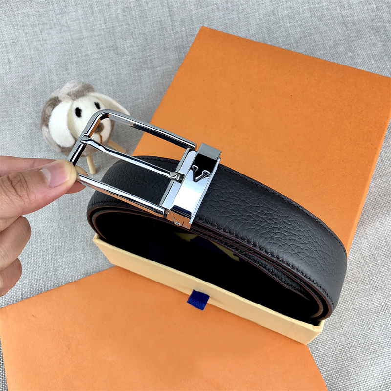 Luxury Designer Belt Leather Letter Men Designers Belts For Women Ceintures Waistband Girdle 3.4cm Width