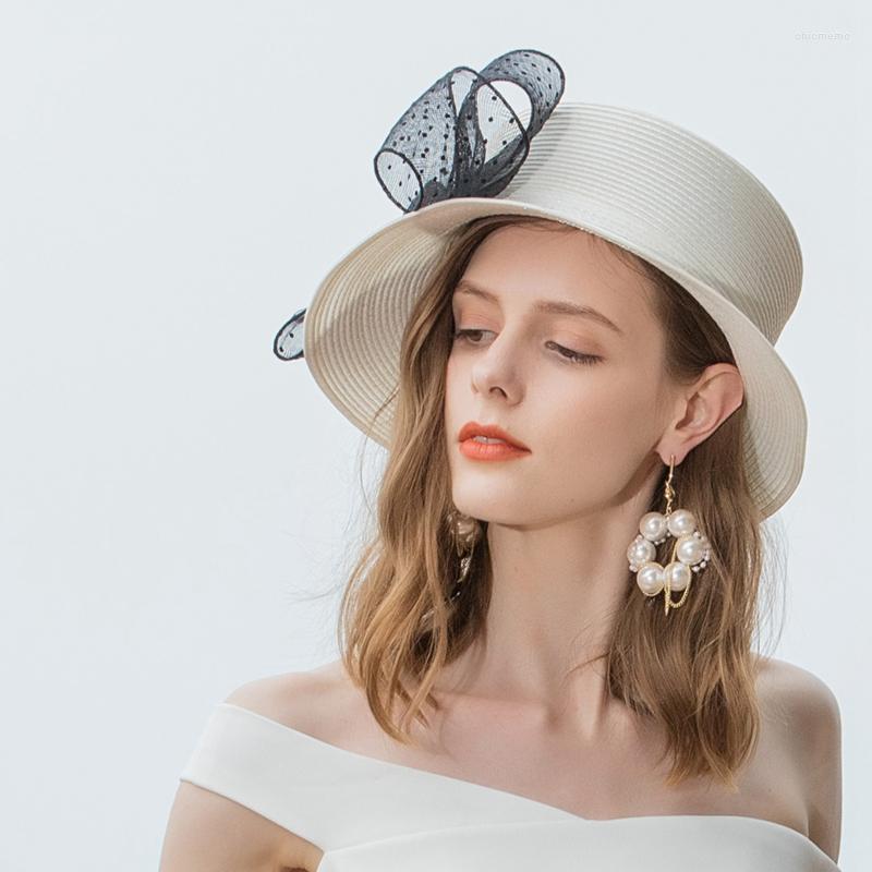 Wide Brim Hats X083 Women's Sunshade Hat With Flat Top Beach Short Bowknot Summer, White
Wide Brim Hats X083 Women's Sunshade Hat With Flat Top Beach Short Bowknot Summer, White