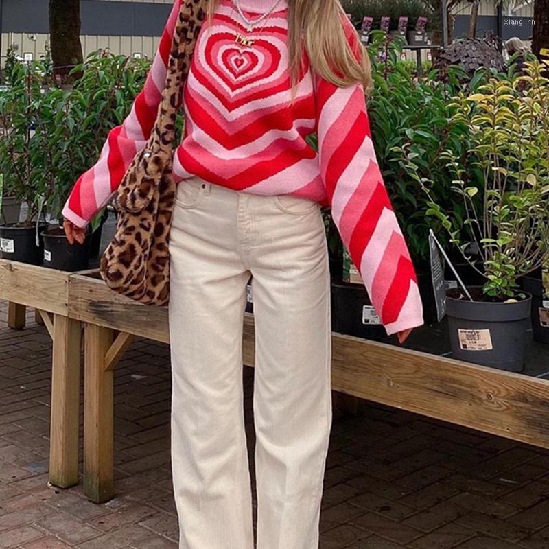 Women' Sweaters Autumn Winter Love Heart Print Sweater Women Fashion Casual Patchwork Long Sleeve O-neck Knitted Pullover Streetwear /M/L, Blue
Women' Sweaters Autumn Winter Love Heart Print Sweater Women Fashion Casual Patchwork Long Sleeve O-neck Knitted Pullover Streetwear /M/L, Blue