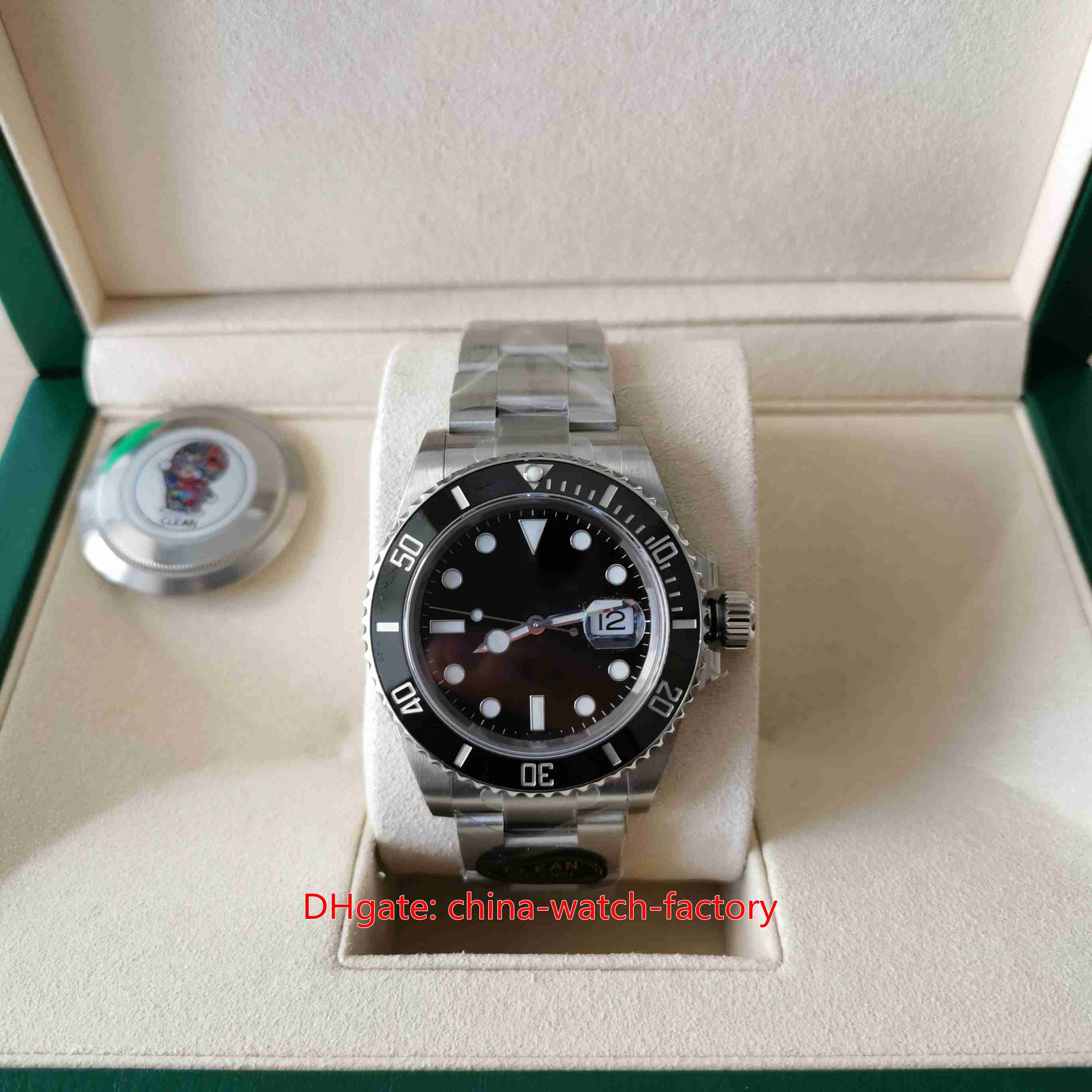 CLEAN Factory Mens Watch CF Super Quality 41mm 126610 126610LN Waterproof Ceramic 904L Steel Watches CAL.3235 Mechanical Movement Automatic Men's Wristwatches