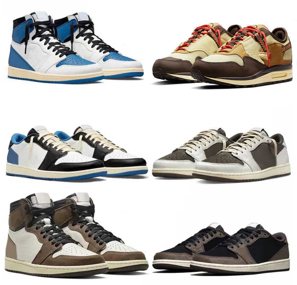 Designer Shoes Fragment 1 High OG Travis Scotts Cactus Jack Baroque Brown Saturn Gold Military Blue Reverse Dark Mocha Mens Size 36-47.5, 16
Designer Shoes Fragment 1 High OG Travis Scotts Cactus Jack Baroque Brown Saturn Gold Military Blue Reverse Dark Mocha Mens Size 36-47.5, 16