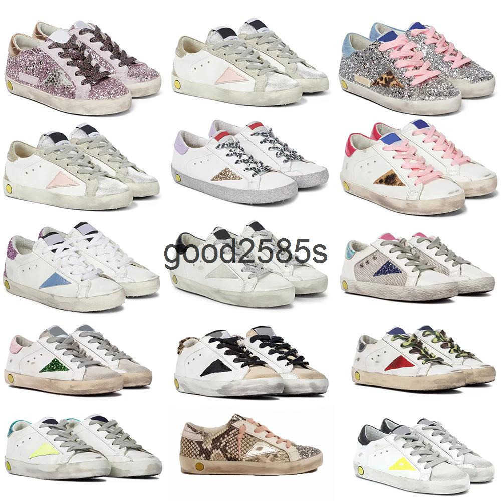 2022 Designer Shoes sandal White Italy kids size children's Casual Shoes Do-old Dirty Golden Glitter Camo Leather golden/gooses/sneakers, 22
2022 Designer Shoes sandal White Italy kids size children's Casual Shoes Do-old Dirty Golden Glitter Camo Leather golden/gooses/sneakers, 22
