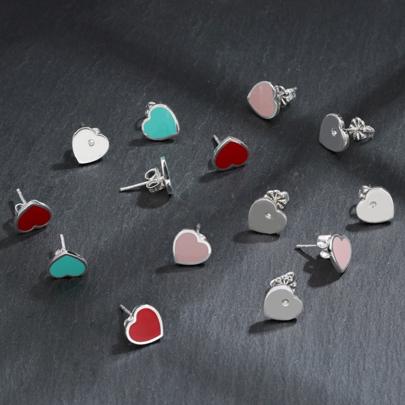 New 100% S925 Silver T gold heart earring women rose Stud couple 10mm Thick Piercing jewelry gifts woman love earrings original blue designer return logo box
New 100% S925 Silver T gold heart earring women rose Stud couple 10mm Thick Piercing jewelry gifts woman love earrings original blue designer return logo box